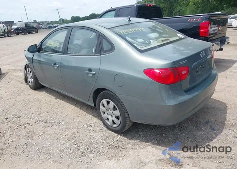 2009 Hyundai Elantra Gls from USA, damaged, VIN KMHDU46DX9U671443
